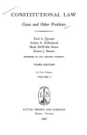 Constitutional Law: Cases and Other Problems