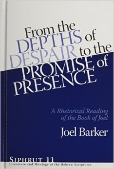 From the Depths of Despair to the Promise of Presence: A Rhetorical Reading of the Book of Joel (Siphrut: Literature and Theology of the Hebrew Scriptures)