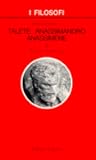 Introduzione a Talete, Anassimandro, Anassimene