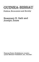 Guinea Bissau: Politics, Economics and Society (Marxist Regimes)