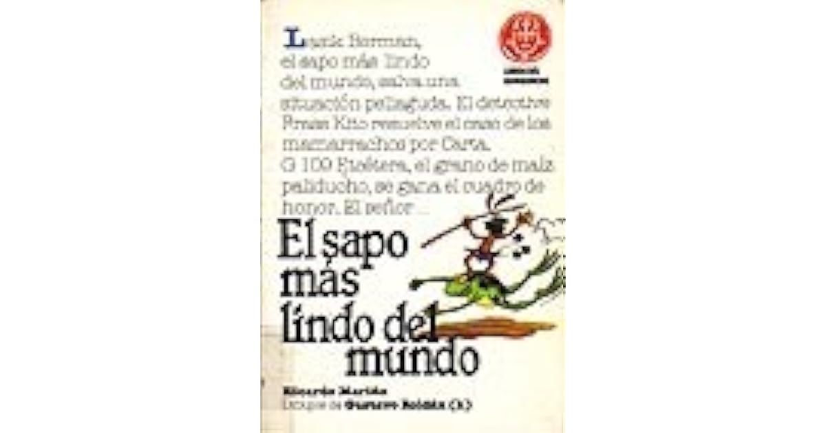 El Sapo Más Lindo del Mundo