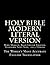 Holy Bible - Modern Literal Version: 2014 Update
