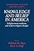 Knowledge and Belief in America by William M. Shea