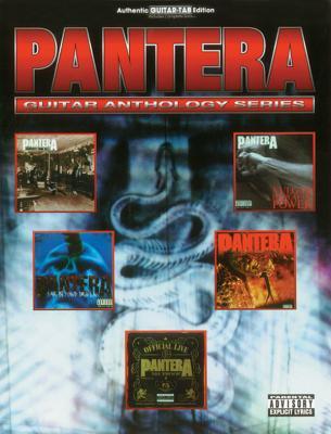 Pantera Guitar Anthology – Note-for-Note Guitar Tablature Songbook | Guitar Sheet Music with Lyrics and Chords | Play Classic Metal and Hard Rock Songs | Official Alfred Music Transcriptions