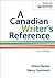 A Canadian Writer's Reference