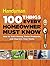 100 Things Every Homeowner Must Know: How to save money, solve problems, and improve your home.