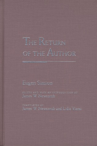 The Return of the Author (Rethinking Theory)