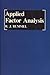 Applied Factor Analysis