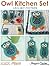 Crochet Pattern Owl Kitchen Set PB188