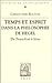 Temps et esprit dans la phi...