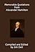 Memorable Quotations from A...