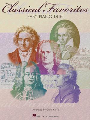 Classical Favorites: Easy Piano Duet | Sheet Music for Two Players | Easy to Intermediate Songbook | 10 Pieces Including Canon in D, Ode to Joy, Hallelujah Chorus and The Swan Collection