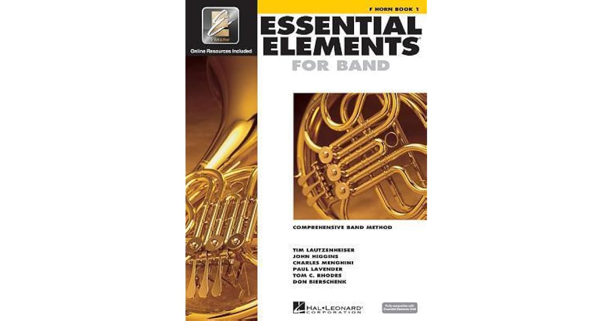 Essential Elements 2000 French Horn Book 1 Plus 2CDs and 1 DVD by Various