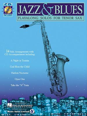 Free Download Jazz & Blues: Playalong Solos for Tenor Sax [With CD (Audio)] Full Audiobook