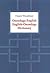 Onondaga-English / English-Onondaga Dictionary
