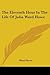 The Eleventh Hour In The Life Of Julia Ward Howe by Maud Howe Elliott