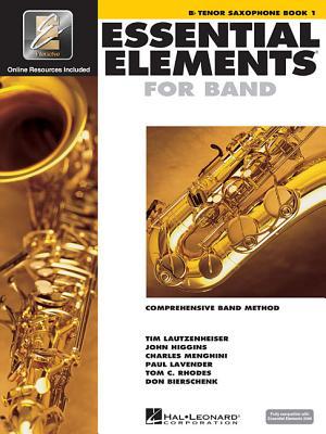 Essential Elements for Band - Bb Tenor Saxophone Book 1 with EEi Online Resources | Bb Tenor Sax Method Songbook and Sheet Music for School Band Students and Teachers | Comprehensive Band Method