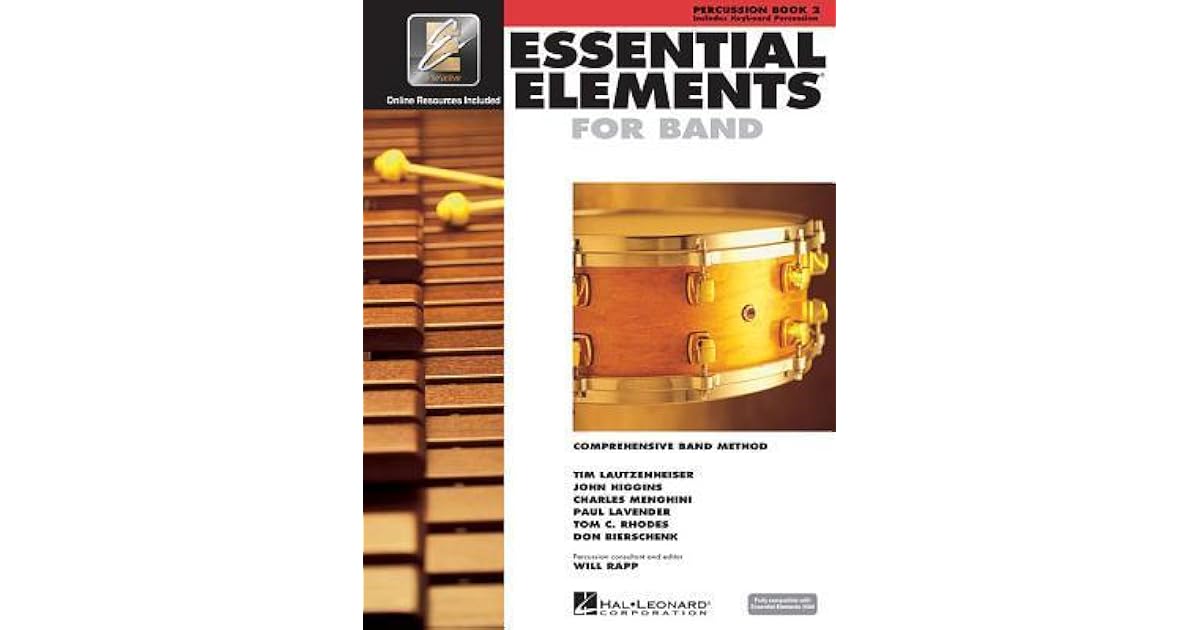 Essential Elements for Band Book 2 with Eei Percussion/Keyboard