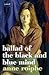 Ballad of the Black and Blue Mind by Anne Roiphe