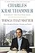 Things that Matter: Three D...