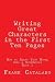 Writing Great Characters in...