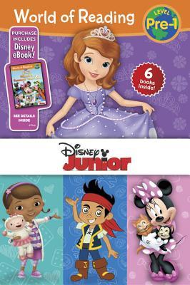 World of Reading Disney Junior Boxed Set: Level 1 - Purchase Includes Disney eBook!