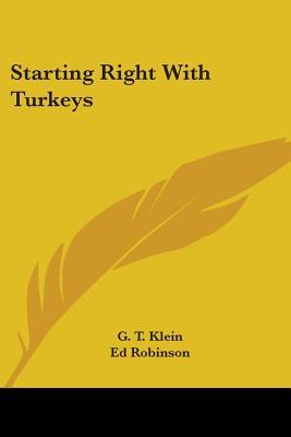 Starting Right with Turkeys