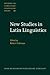 New Studies in Latin Lingui...