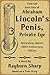 From the Case Files of ABRAHAM LINCOLN'S PENIS, Private Eye by Rayburn Sharp