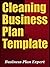 Cleaning Business Plan Template by Business Plan Expert