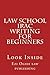 Law School IRAC Writing For Beginners: - Big Rest law learning method!