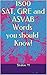 1800 SAT, GRE and ASVAB Words you should Know! (SAT, GRE and Other Standardized tests Word List Book 1)