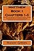 Matthew Book I: Chapters 1-5