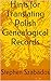 Hints for Translating Polish Genealogical Records