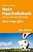 Mein Haushaltsbuch: mit 55 ...
