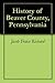 History of Beaver County, Pennsylvania