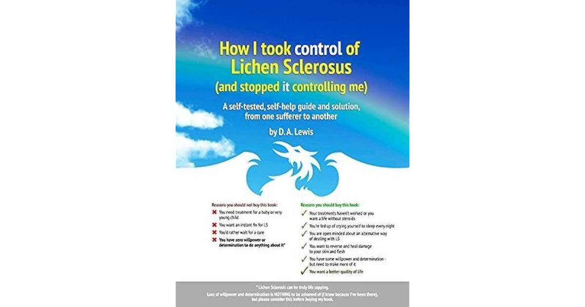 How I took control of Lichen Sclerosis, and stopped it controlling me
