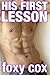 His First Lesson (Taboo First Time Gay Older Man Younger Man Seduction)