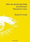 Hinter dem Sprechen liegt Nichtsz by Manfred H. Freude