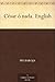 César ó nada. English