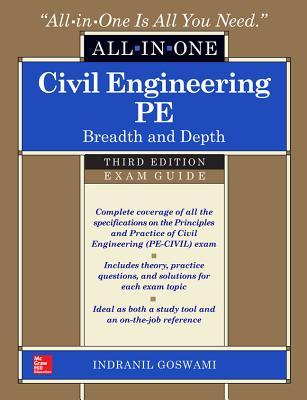 Civil Engineering All-In-One PE Exam Guide: Breadth and Depth, Third Edition