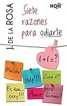 Siete razones para odiarte by Jose  de La Rosa