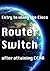 Entry to using the Cisco router switch after attaining CCNA