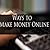 Successful Ways To Earn Money Online