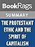 Summary & Study Guide The Protestant Ethic and the Spirit of Capitalism by Max Weber