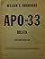 APO-33 Bulletin: A Metabolic Regulator