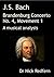 J.S. Bach Brandenburg Concerto No. 4 in G, Movement 1. A musical analysis (Music through the Microscope)