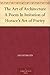 The Art of Architecture A Poem In Imitation of Horace's Art of Poetry