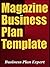 Magazine Business Plan Template