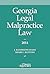 Georgia Legal Malpractice Law